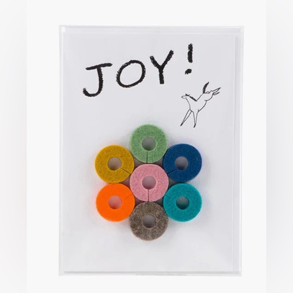 GRAF LANZ Wool Felt Wine-Oates Glass Markers - Picture 3 of 4